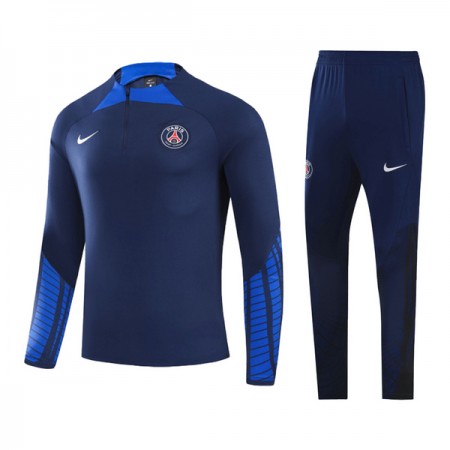 Paris Saint-Germain Quarter Zip Navy Dziecięcy Treningowa 22-23